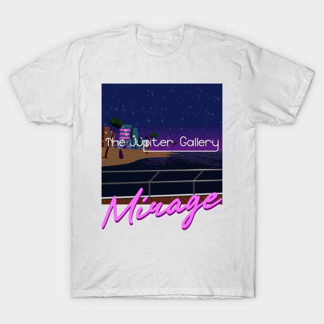 Mirage EP (Night) T-Shirt by The Jupiter Gallery